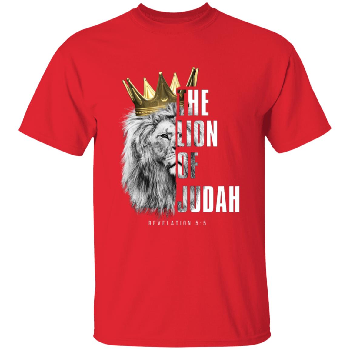 LION OF JUDAH Youth 100% Cotton T-Shirt