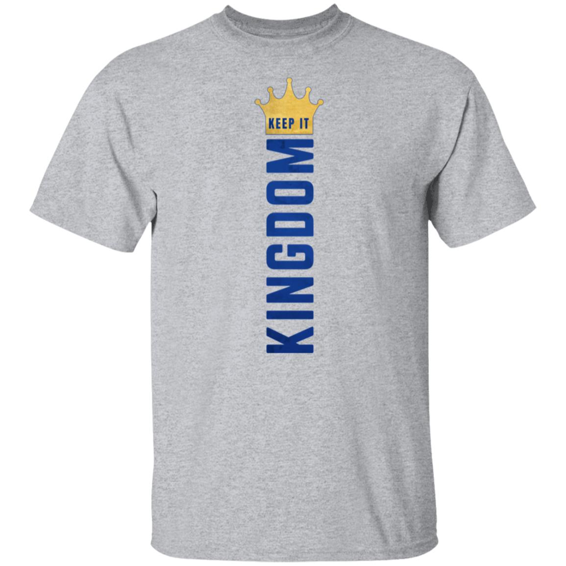 KEEP IT KINGDOM BLUE LETTERS Classic Unisex T-Shirt