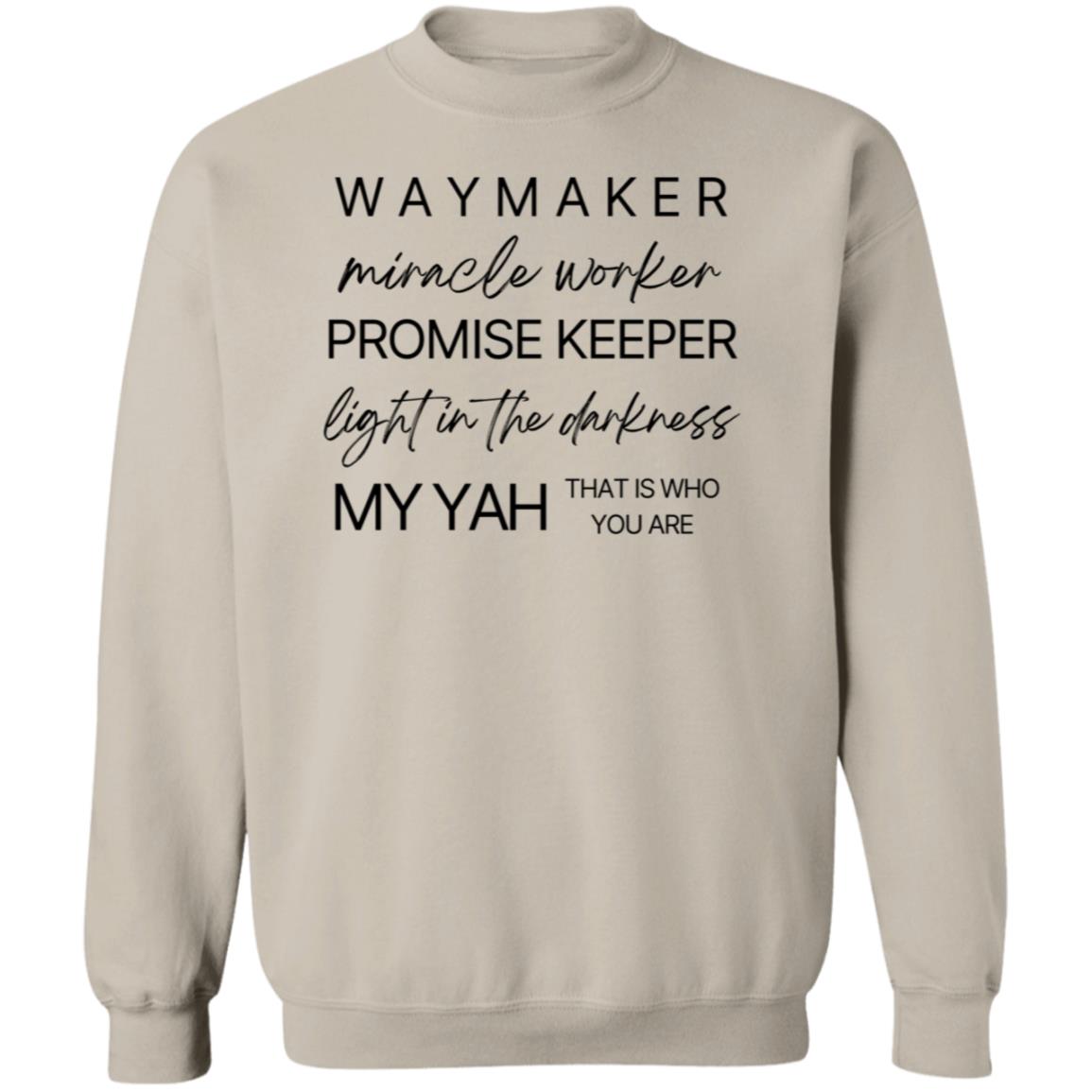 WAYMAKER Unisex Pullover Sweatshirt The WAY TV