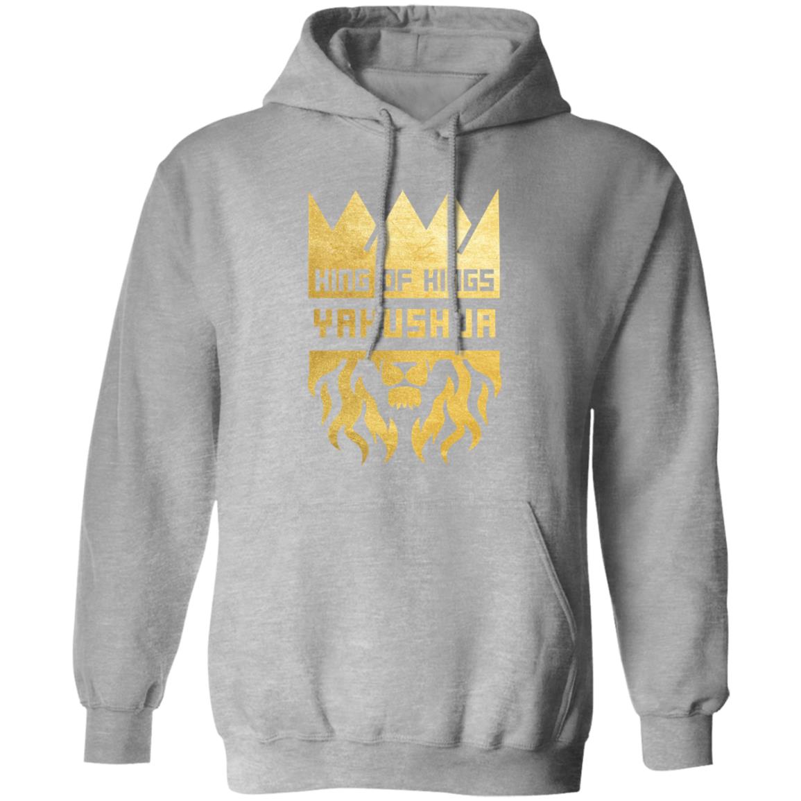 King of Kings in Gold Letters Pullover Hoodie