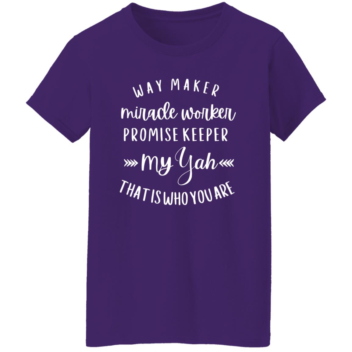 My YAH Ladies' Casual Scoop Neck T-Shirt