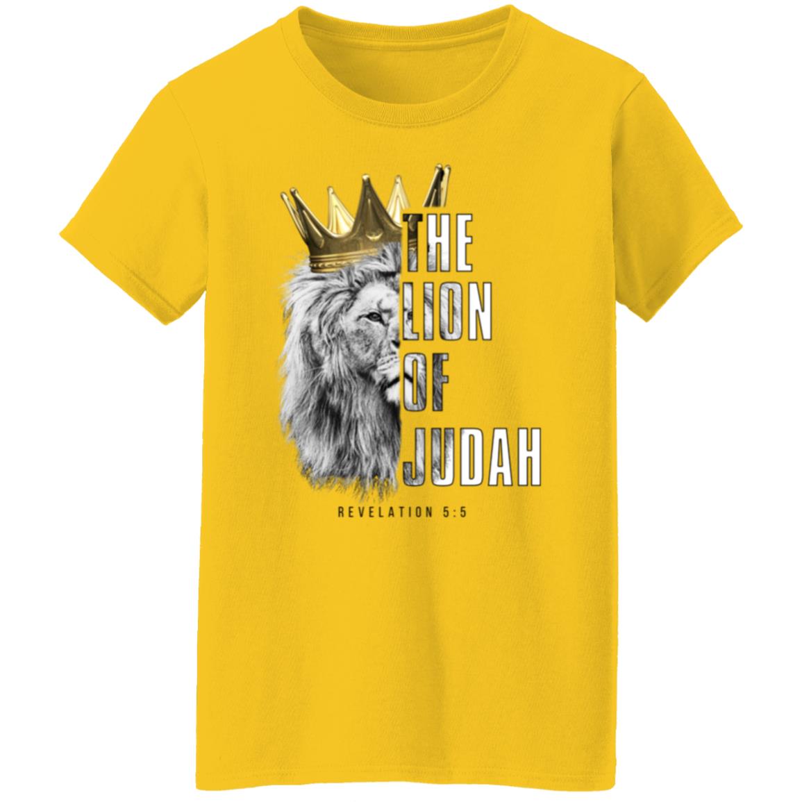 Lion of Judah Classic Cotton Ladies' T-Shirt