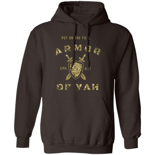 Armor of YAH Camo Pullover Hoodie