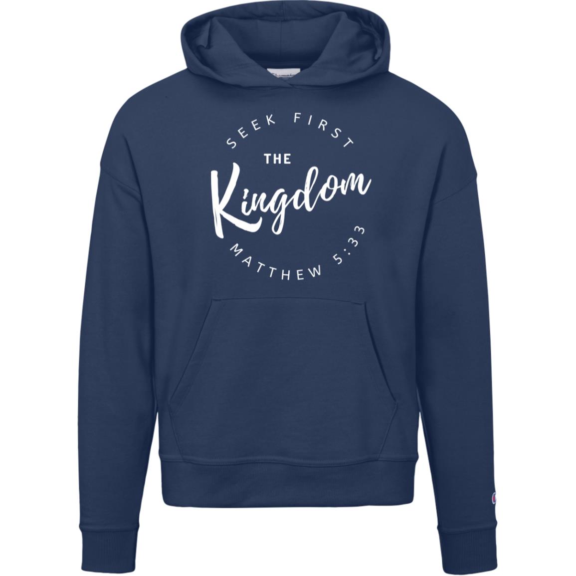 Seek First the KINGDOM Champion brand Women's Powerblend Hoodie