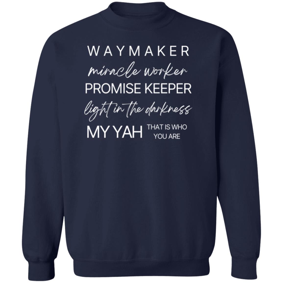 MY YAH Crewneck Pullover Sweatshirt