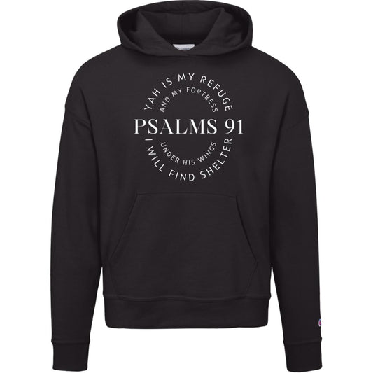 Psalm 91 Champion brand Women's Powerblend Hoodie