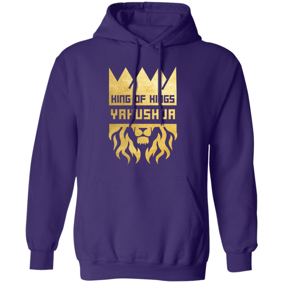 King of Kings in Gold Letters Pullover Hoodie