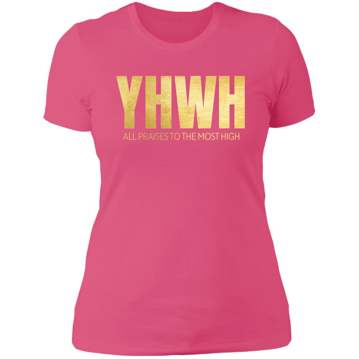 Yahuwah Gold Ladies'  T-Shirt