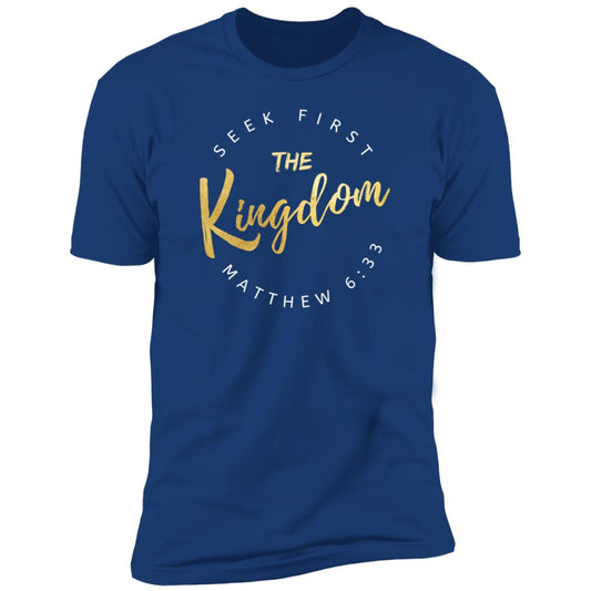 Seek The KINGDOM Men's Premium Short Sleeve T-Shirt