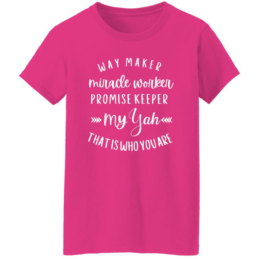 My YAH Ladies' Casual Scoop Neck T-Shirt