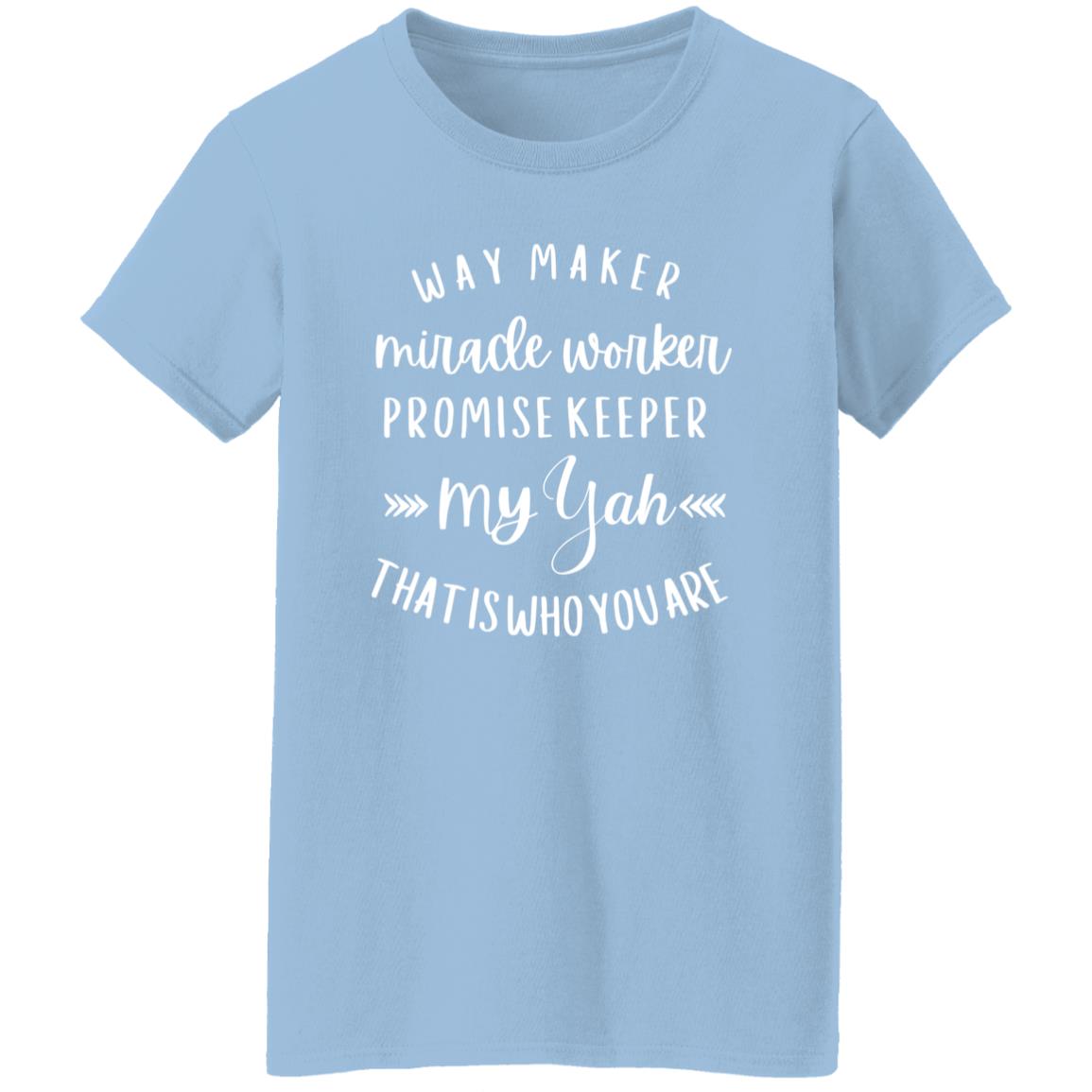 My YAH Ladies' Casual Scoop Neck T-Shirt