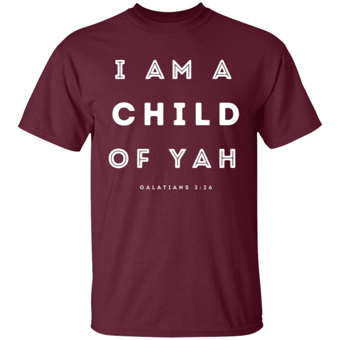 CHILD OF YAH Youth 5.3 oz 100% Cotton T-Shirt