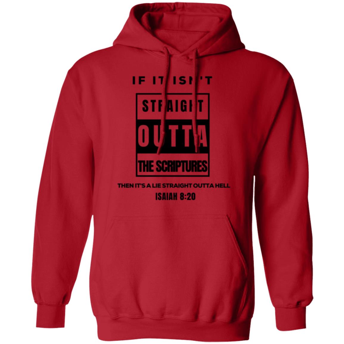 STRAIGHT OUTTA THE SCRIPTURES Pullover Hoodie