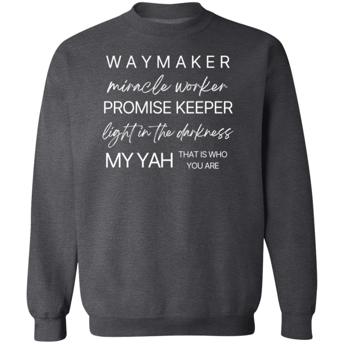 MY YAH Crewneck Pullover Sweatshirt