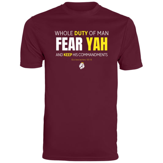 FEAR YAH Men's Moisture-Wicking Tee