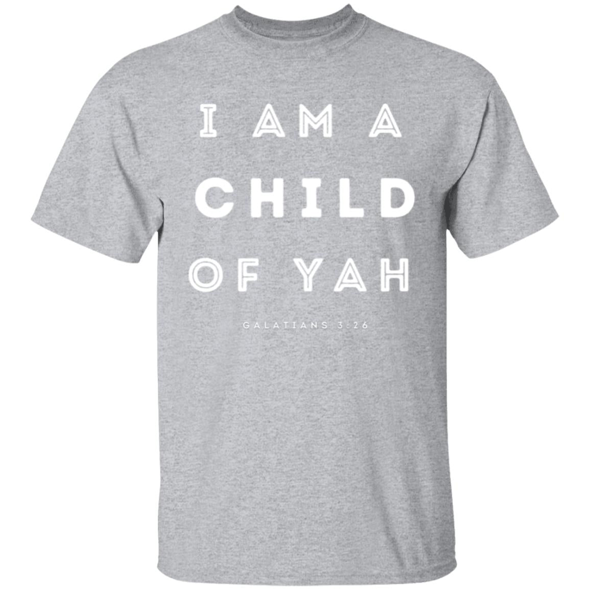 CHILD OF YAH Youth 5.3 oz 100% Cotton T-Shirt