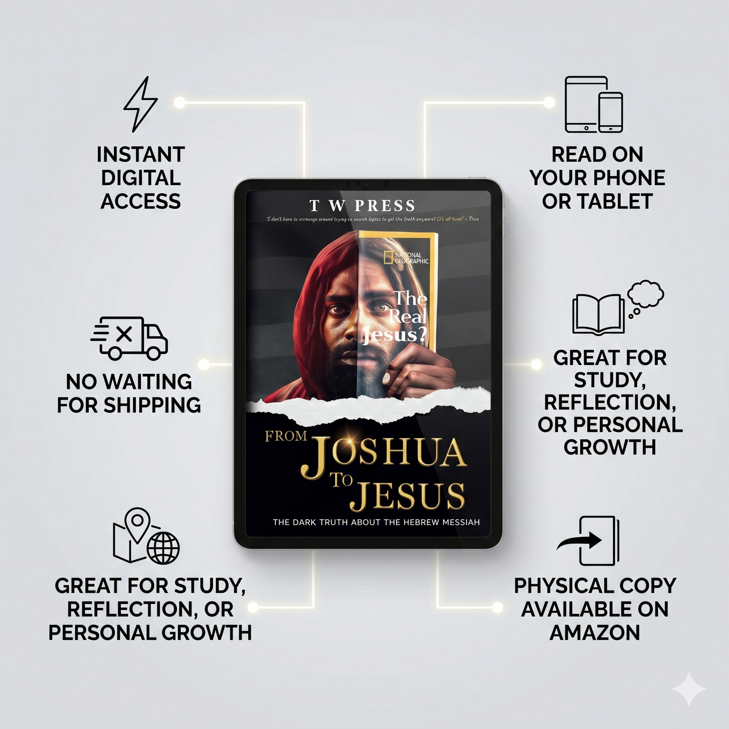 From Joshua to Jesus: The Dark Truth About the Hebrew Messiah (Digital Download Edition)