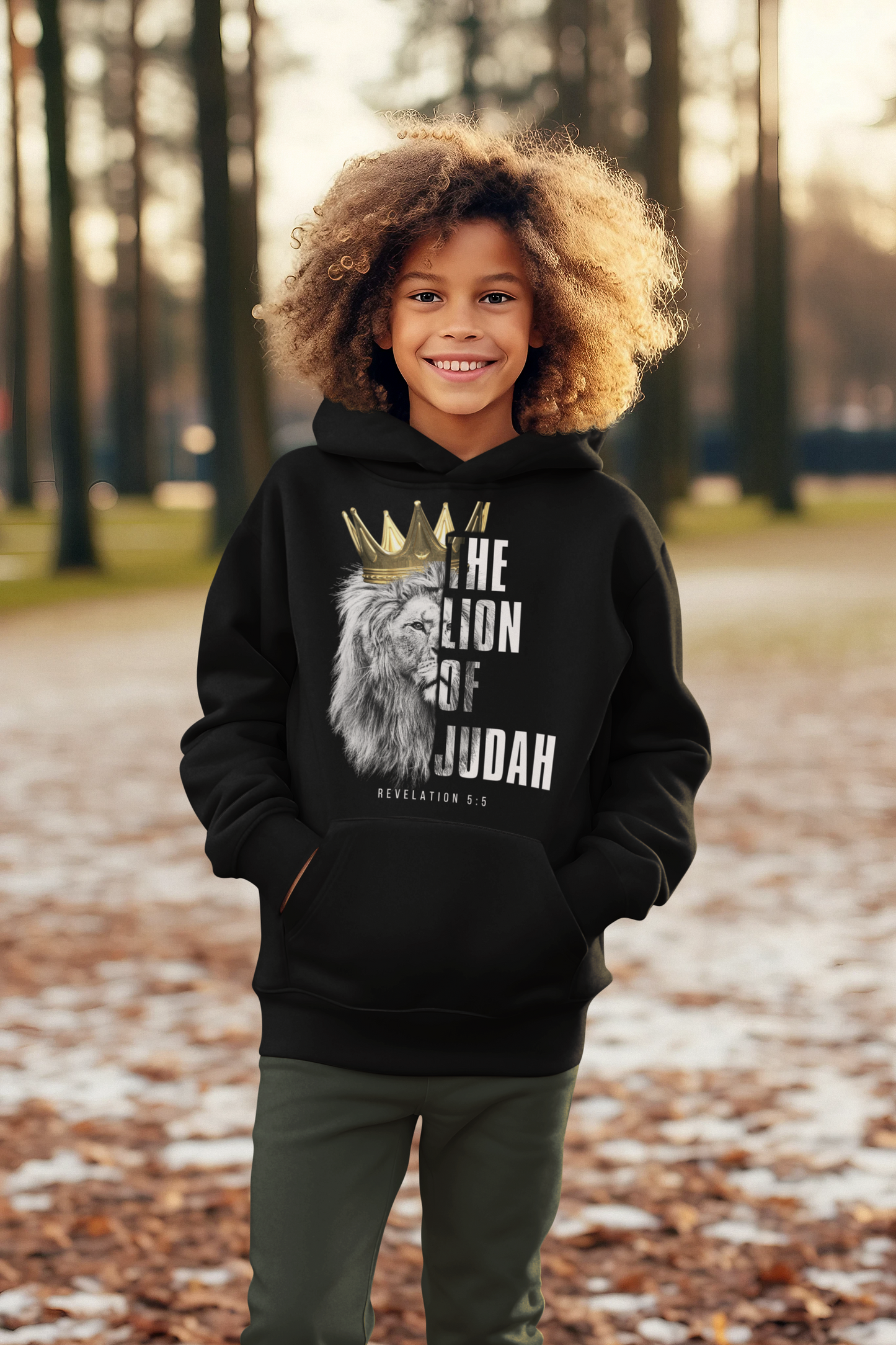 Lion of Judah Youth Pullover Hoodie