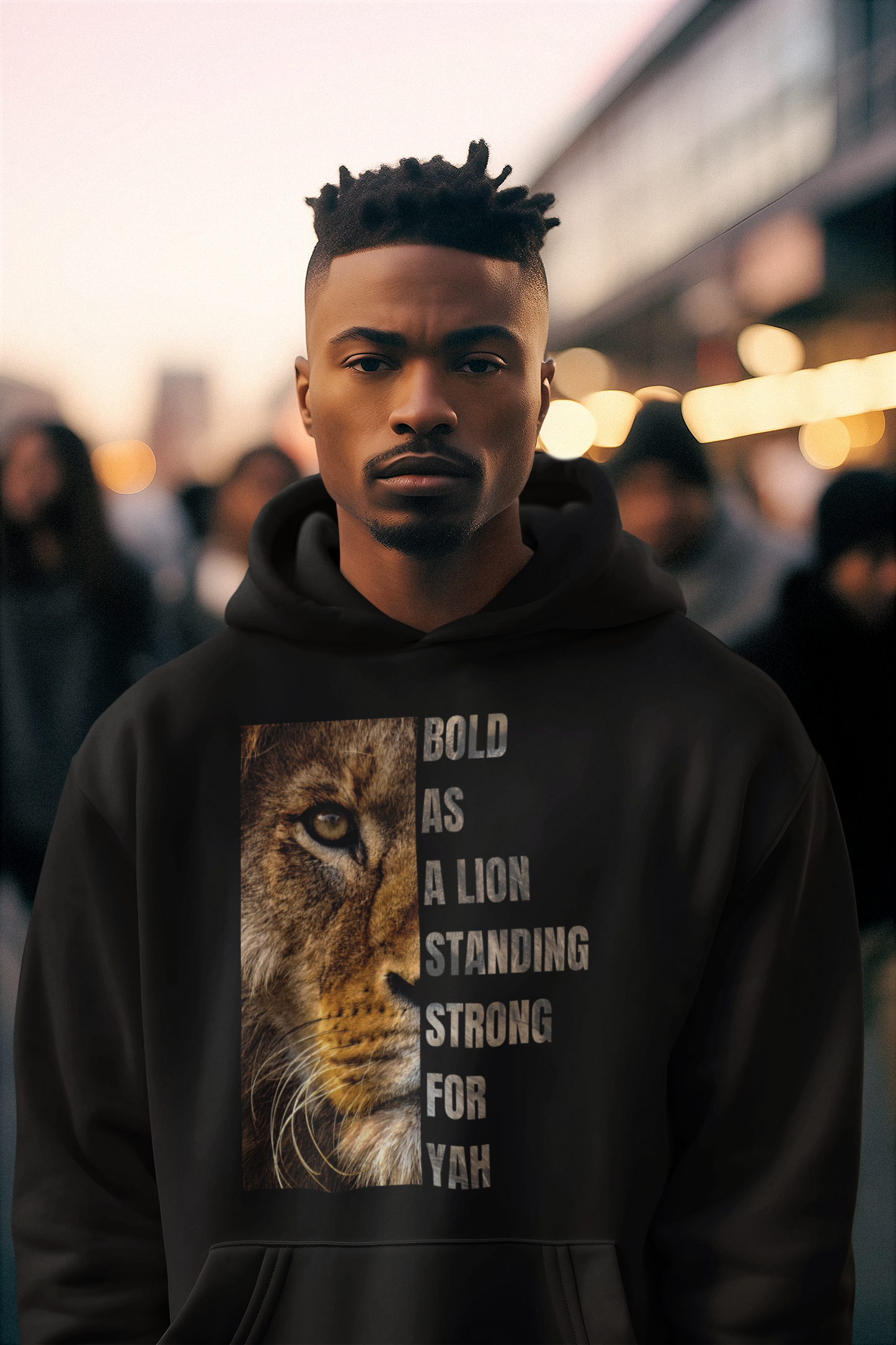 Bold As A LION Unisex Pullover Hoodie