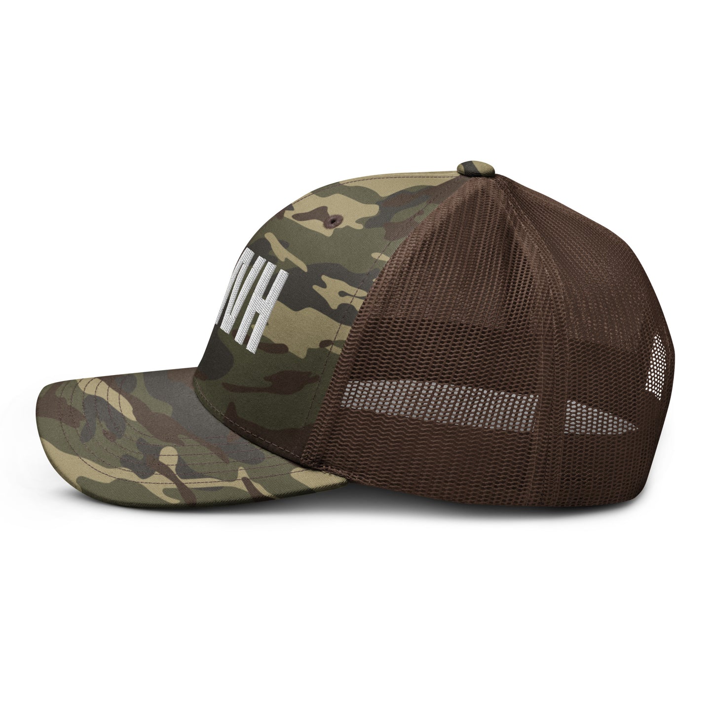 Yahuwah Camouflage Trucker Hat