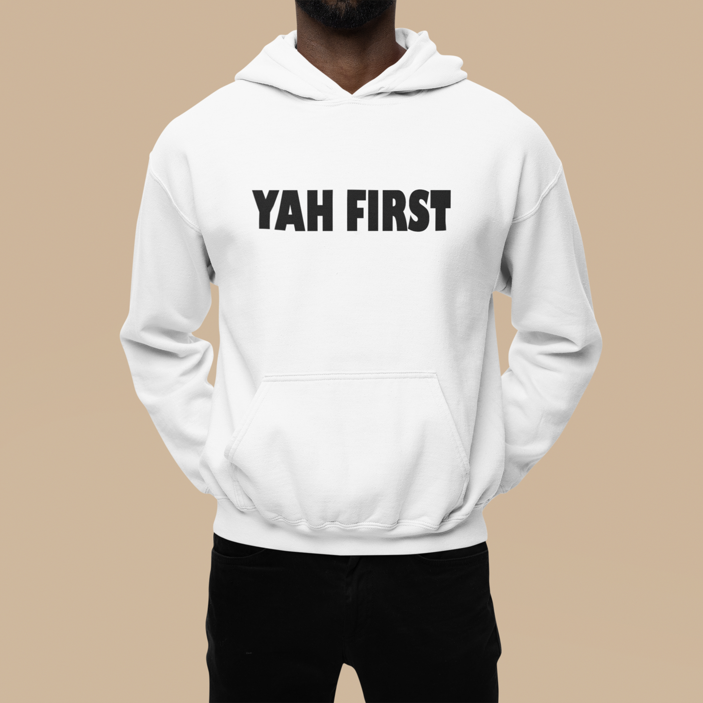 YAH FIRST Men's Pullover Hoodie