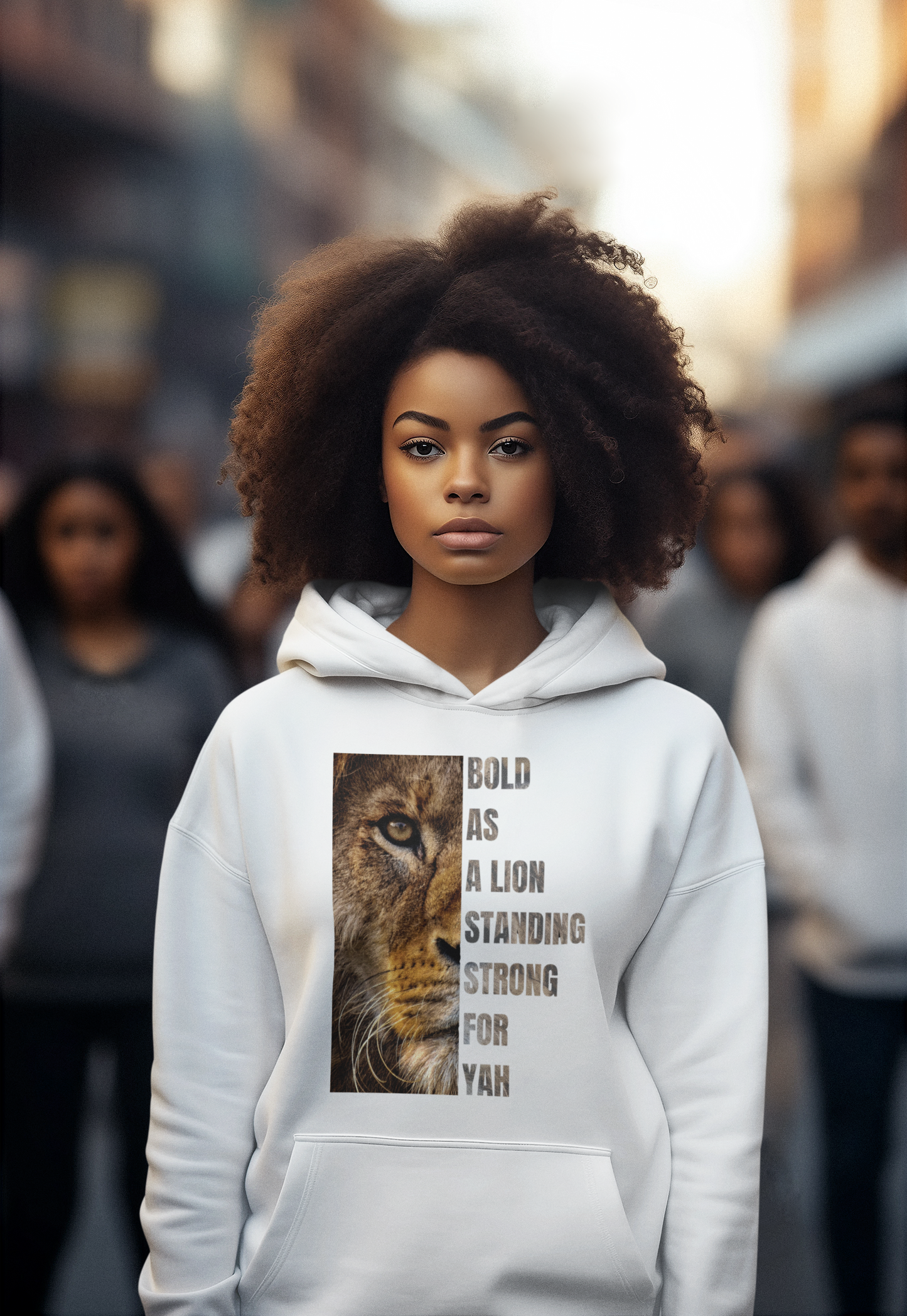 Bold As A LION Unisex Pullover Hoodie