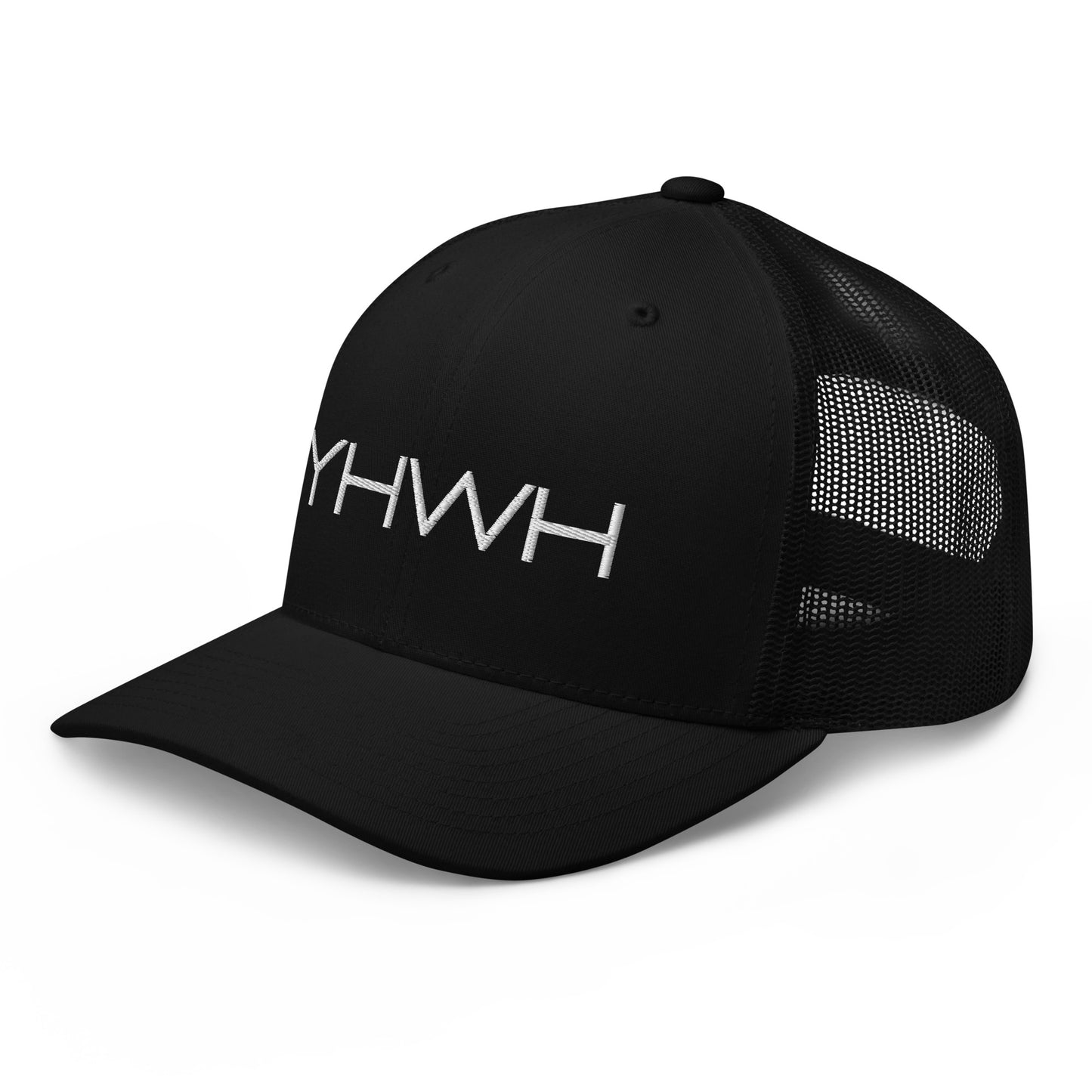 YHWH Embroidery Trucker Cap