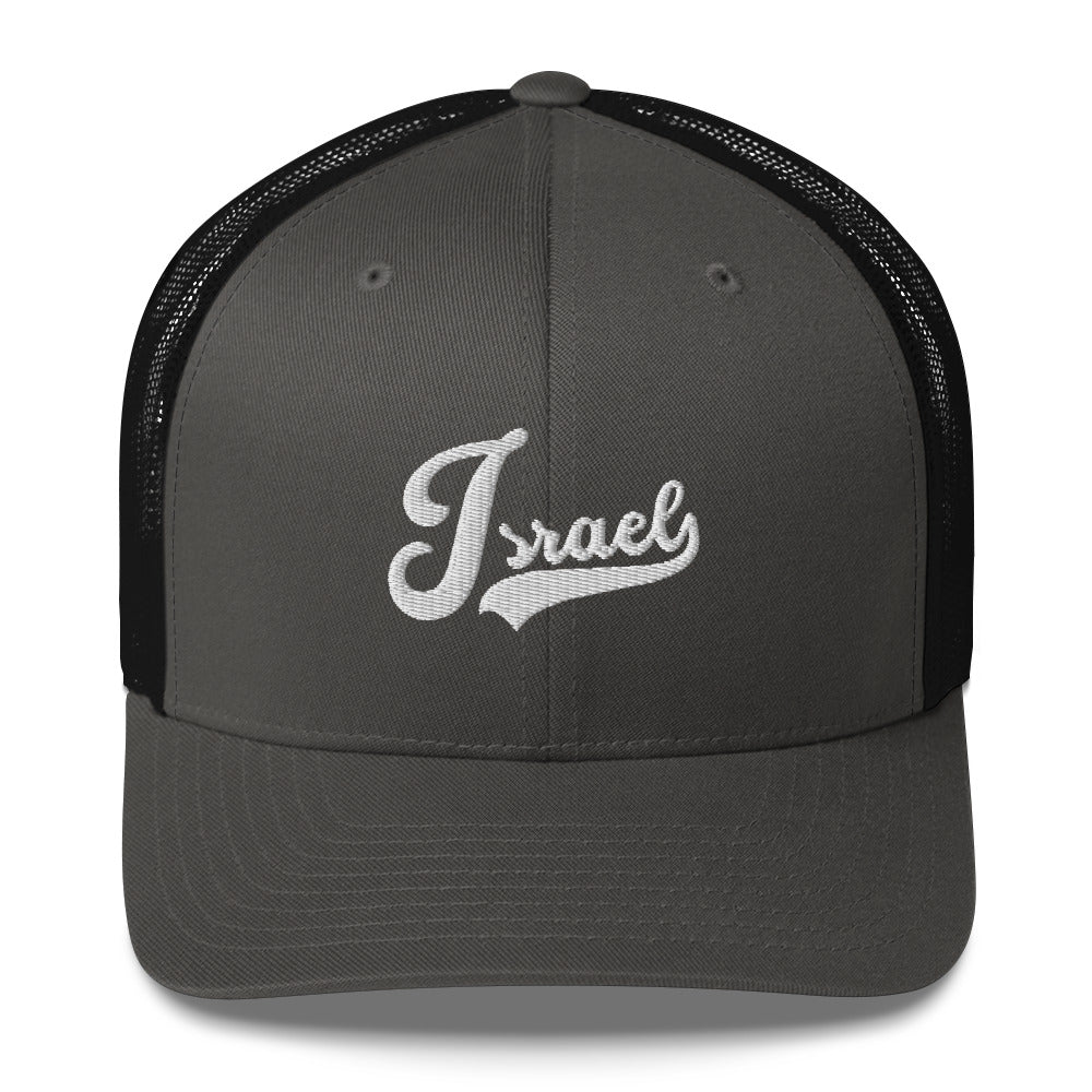 ISRAEL Embroidery Trucker Cap