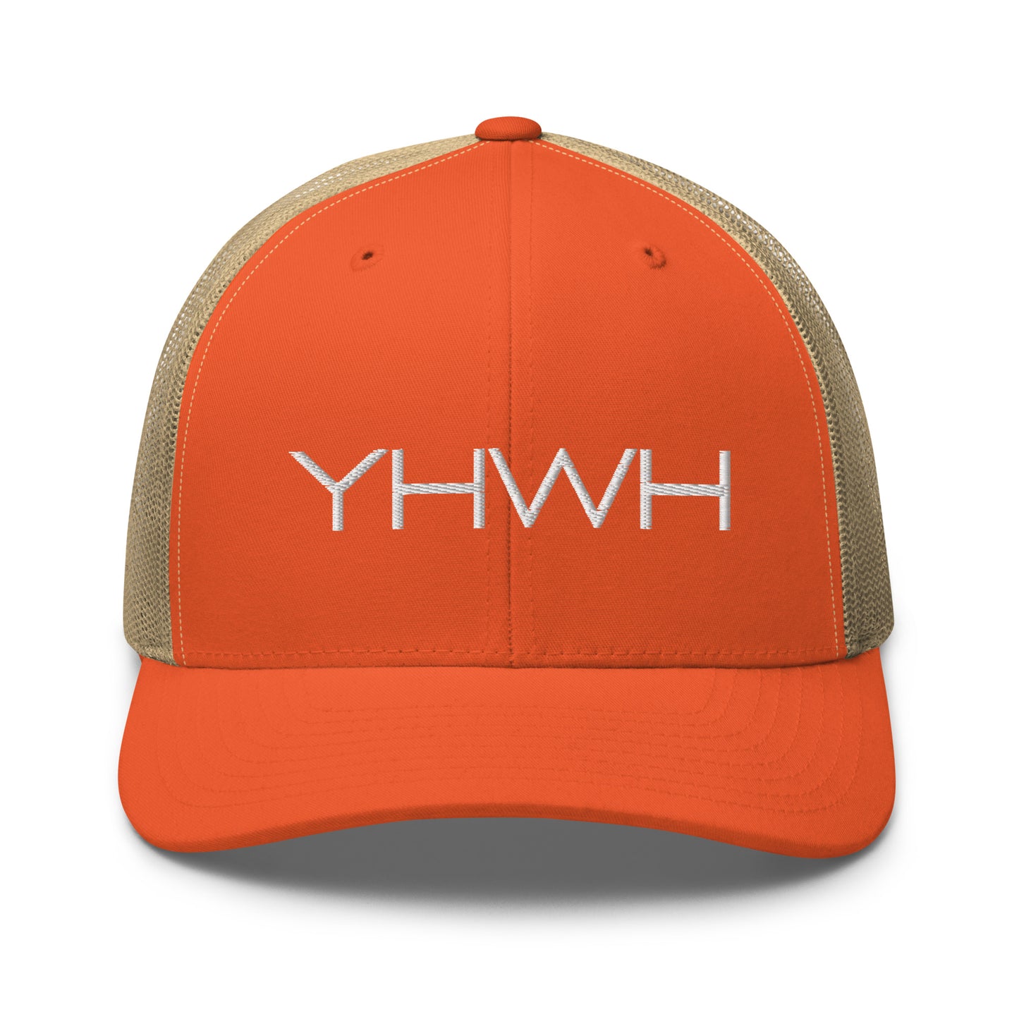 YHWH Embroidery Trucker Cap