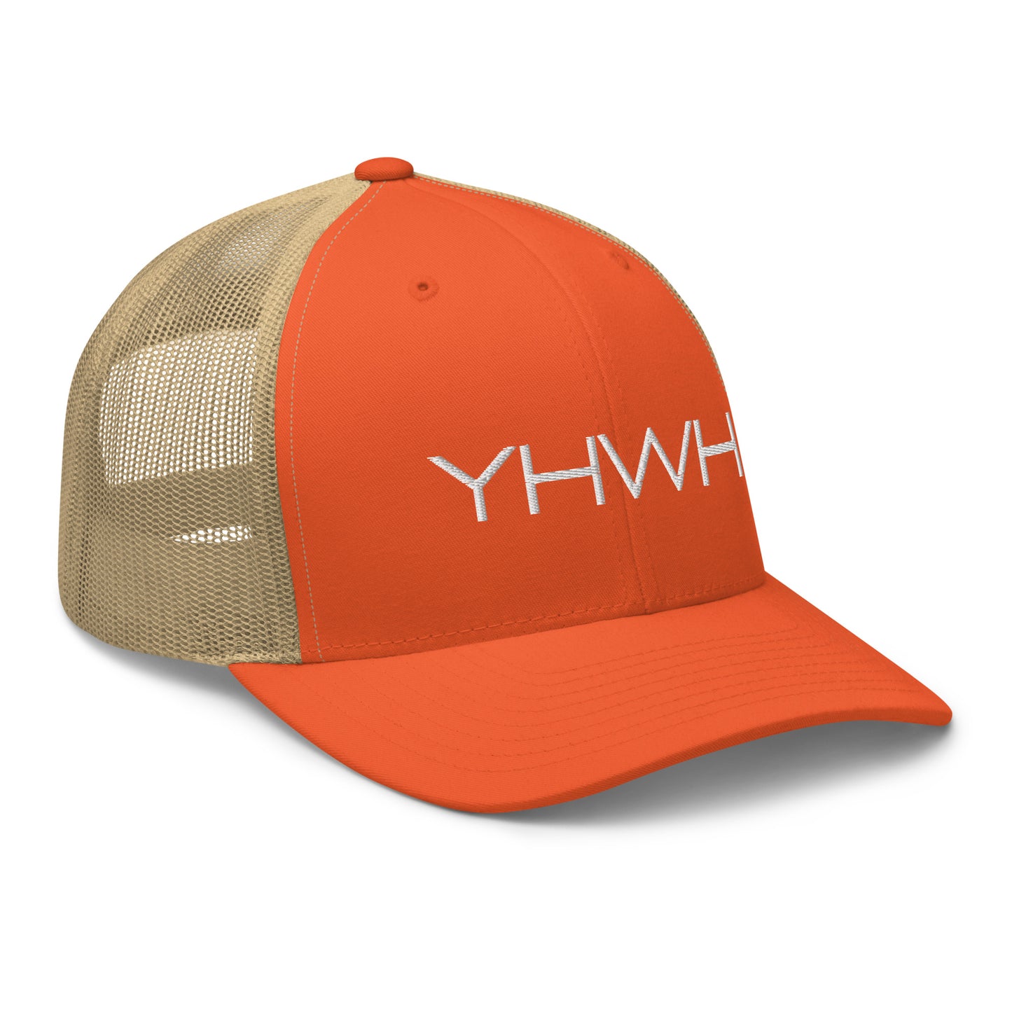 YHWH Embroidery Trucker Cap