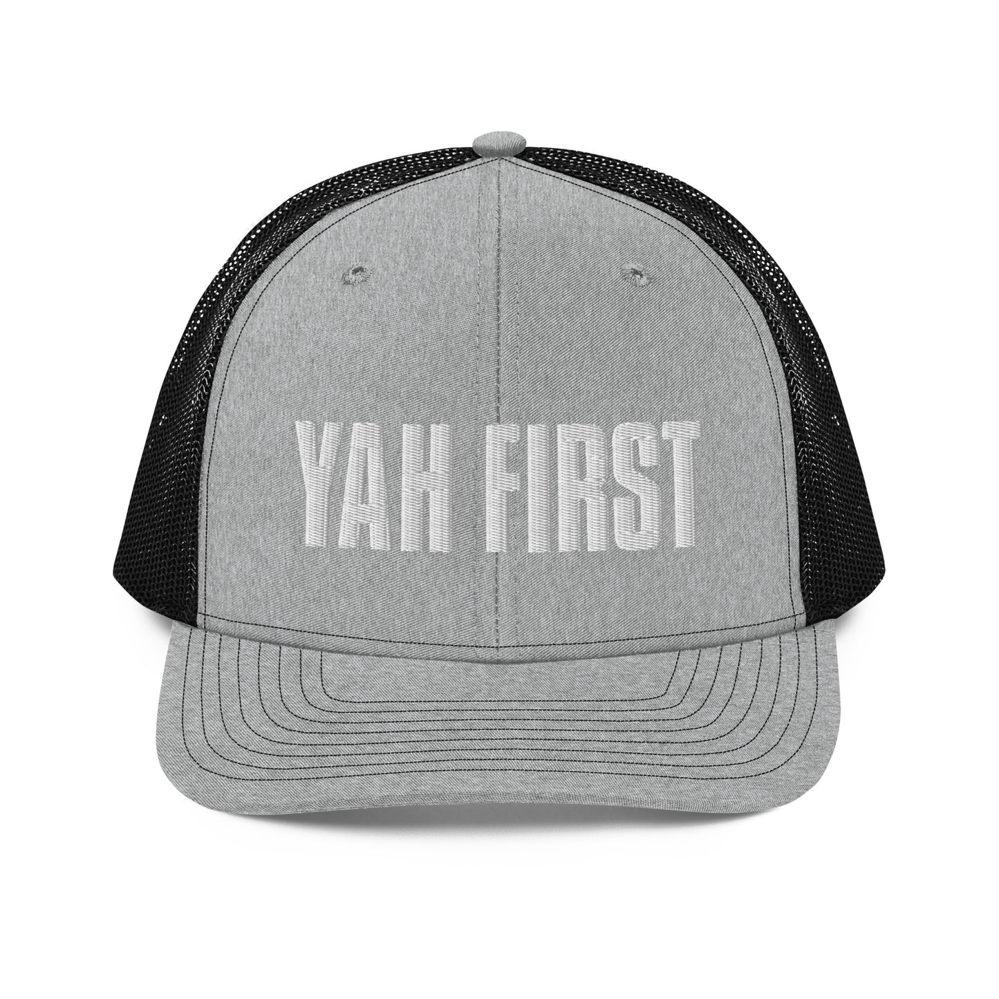 YAH FIRST Embroidery Trucker Cap