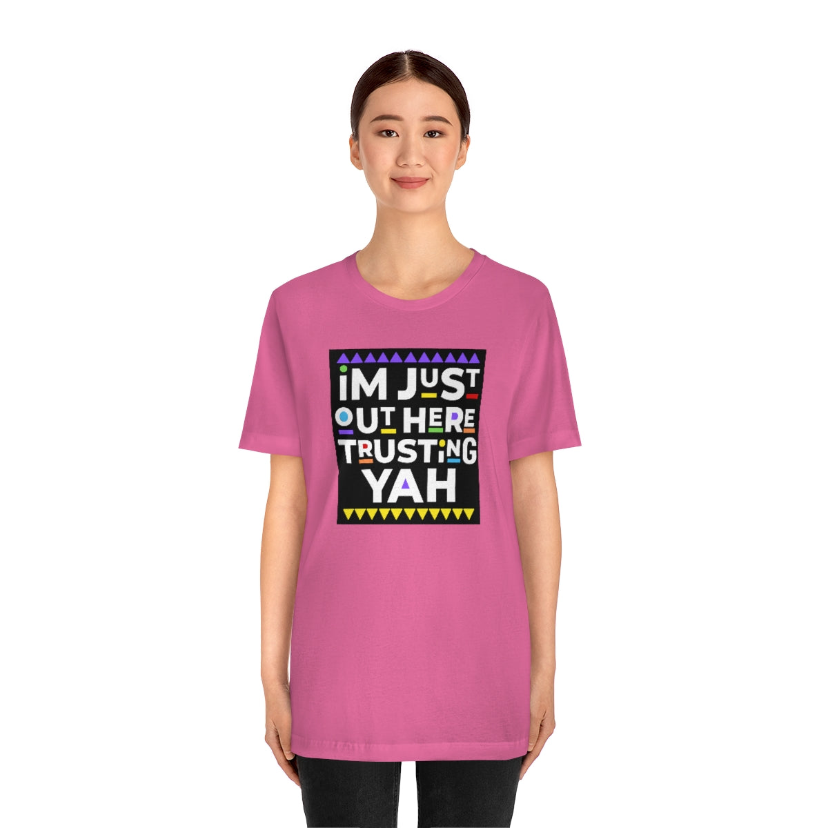 TRUST YAH Unisex Jersey Short Sleeve Tee