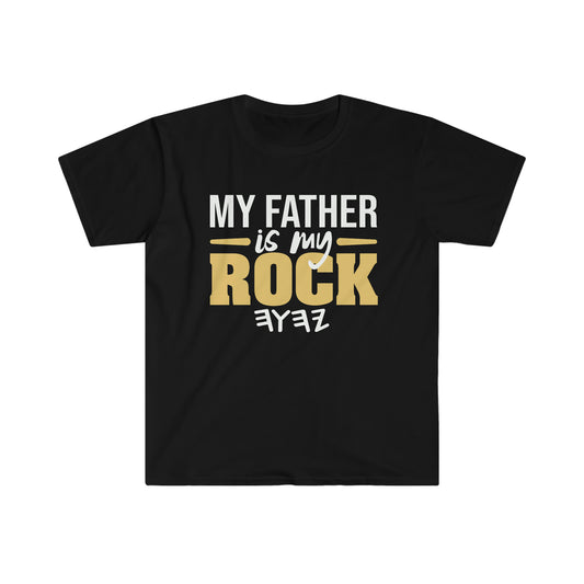 Unisex Soft-Style T-Shirt | My Father Is My Rock