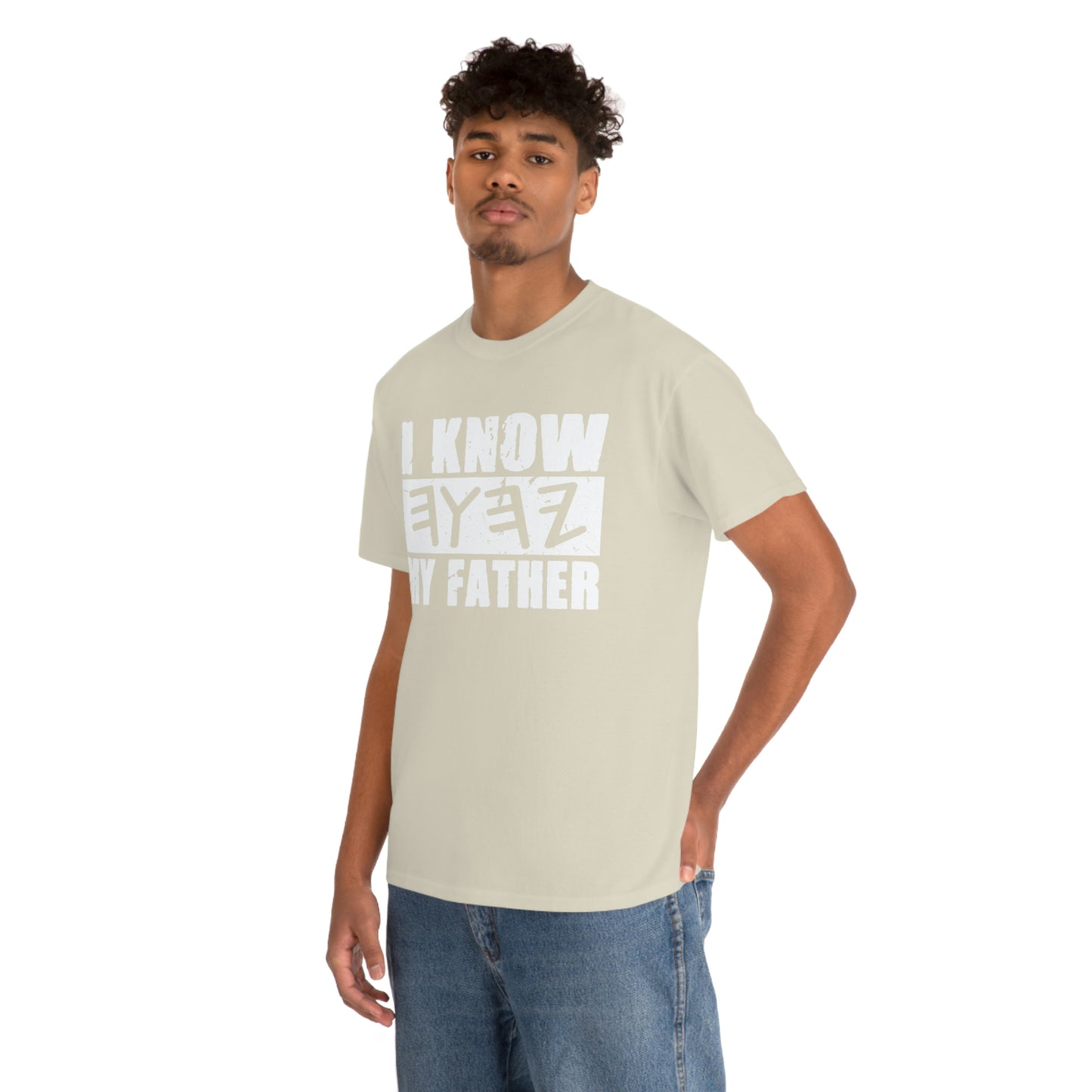 I Know My Father Unisex Heavy Cotton Tee