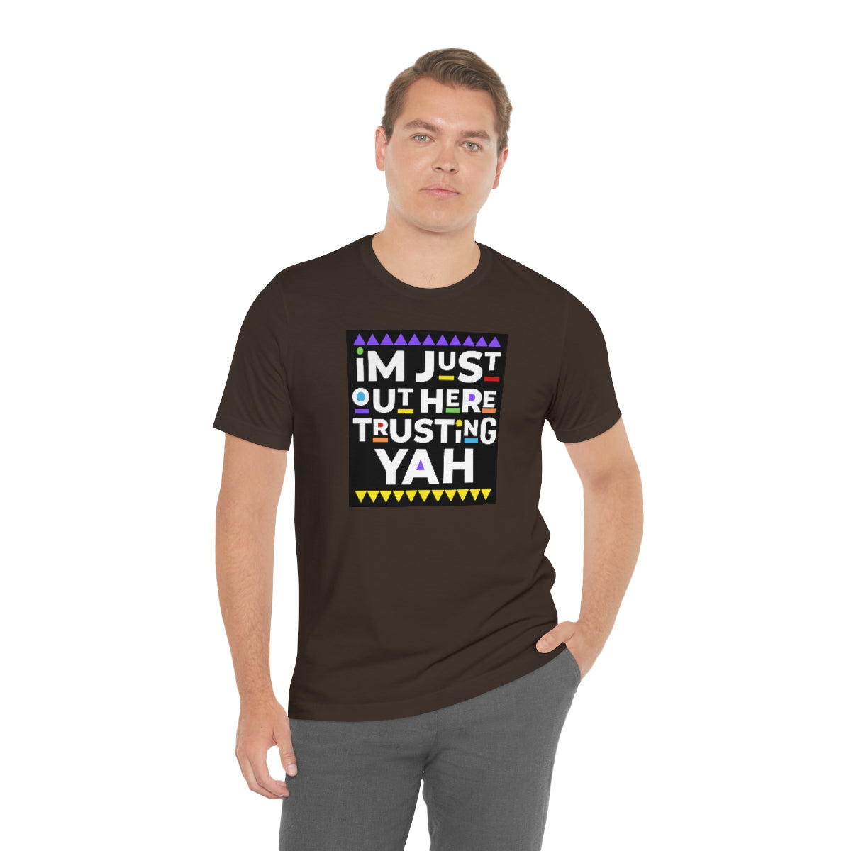 TRUST YAH Unisex Jersey Short Sleeve Tee