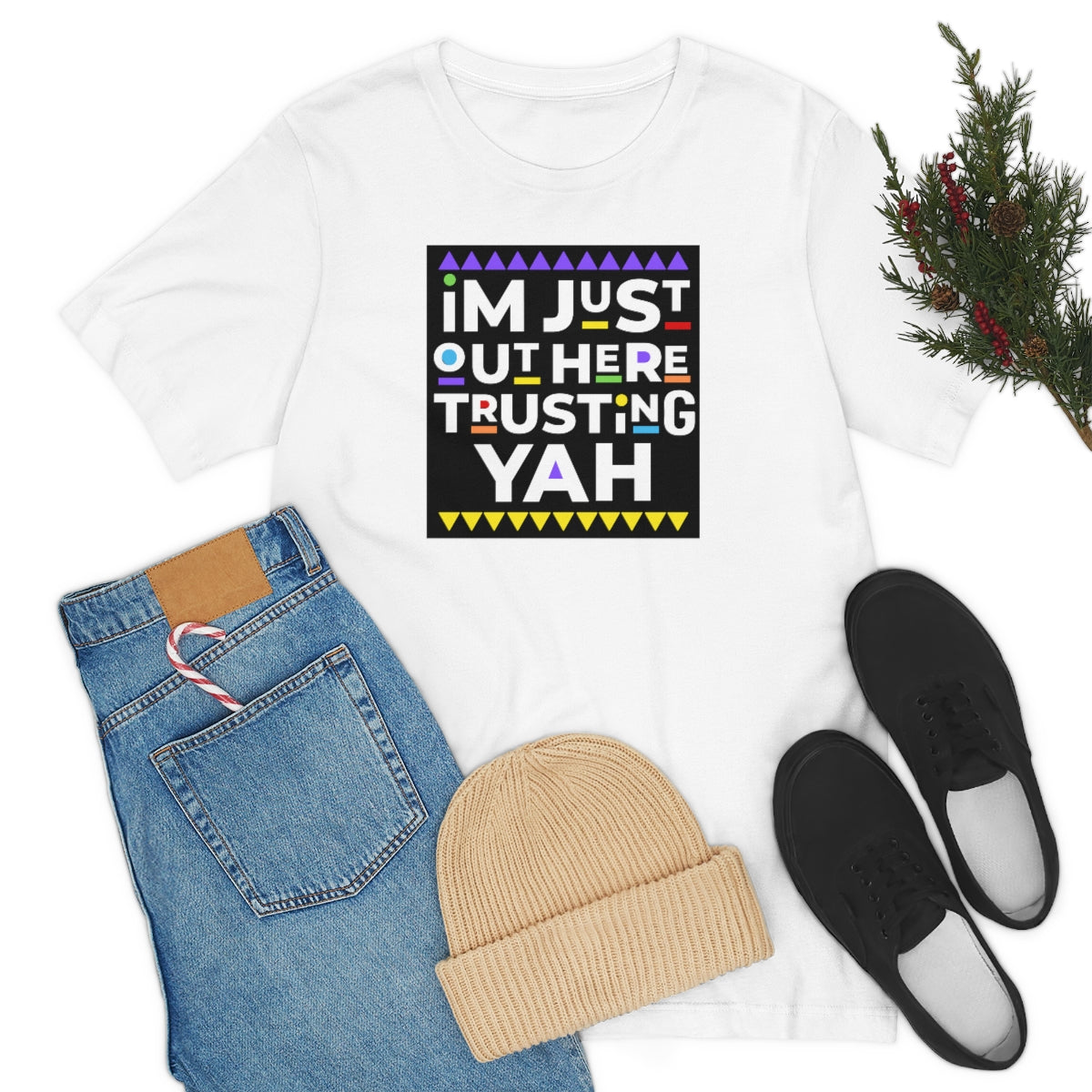 TRUST YAH Unisex Jersey Short Sleeve Tee