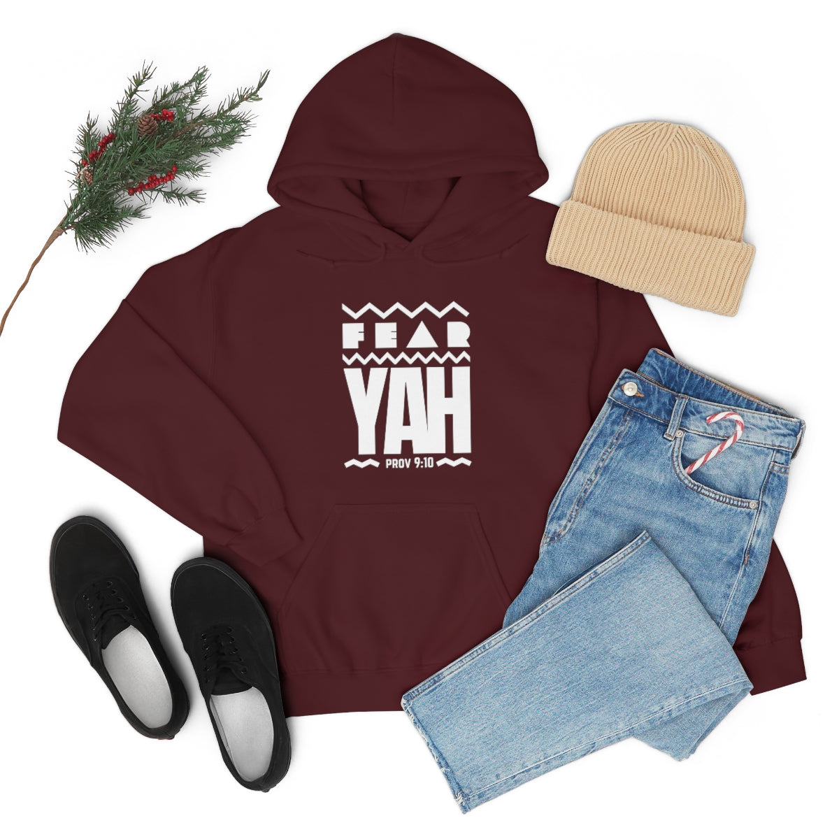 FEAR YAH Unisex Heavy Blend™ Hooded Sweatshirt