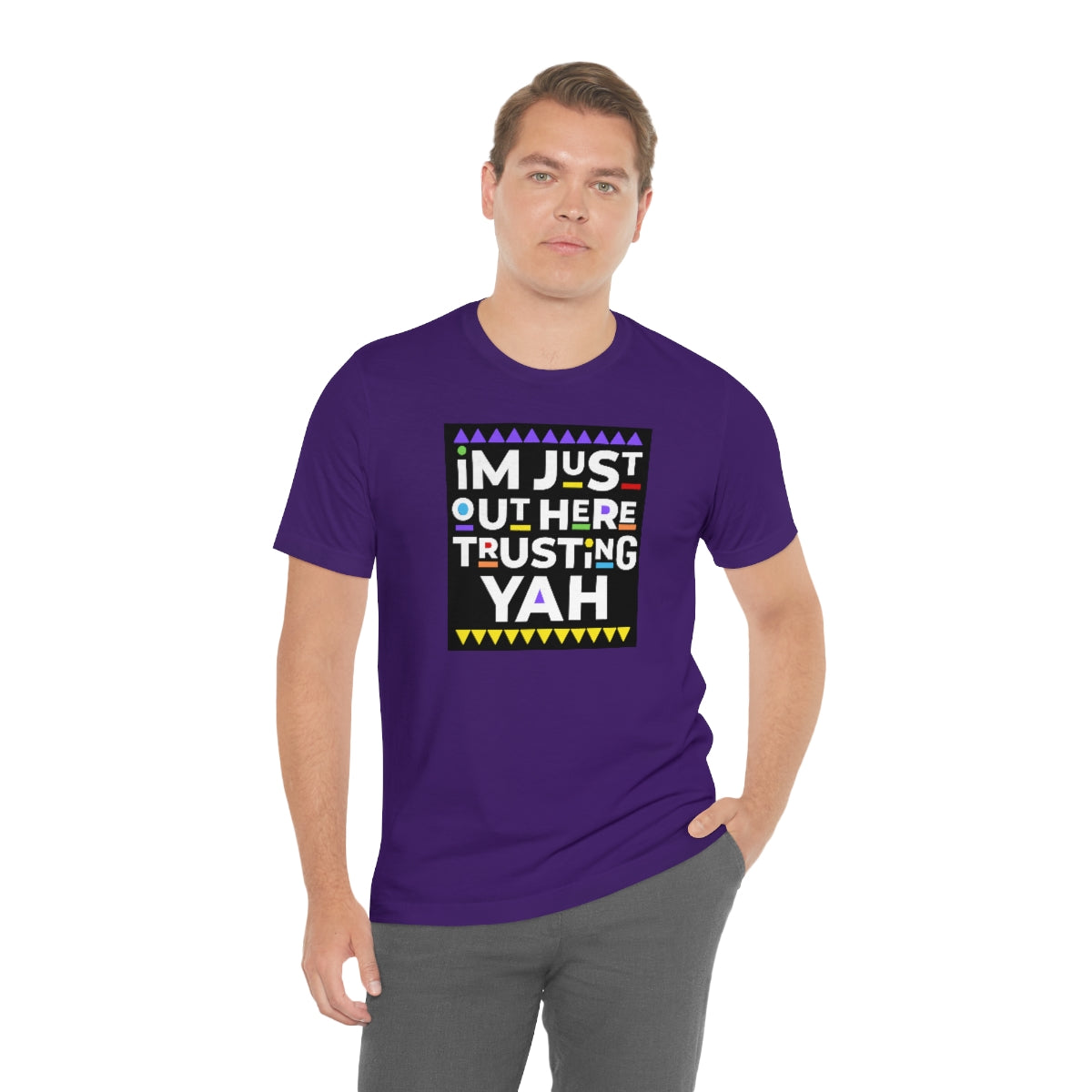 TRUST YAH Unisex Jersey Short Sleeve Tee