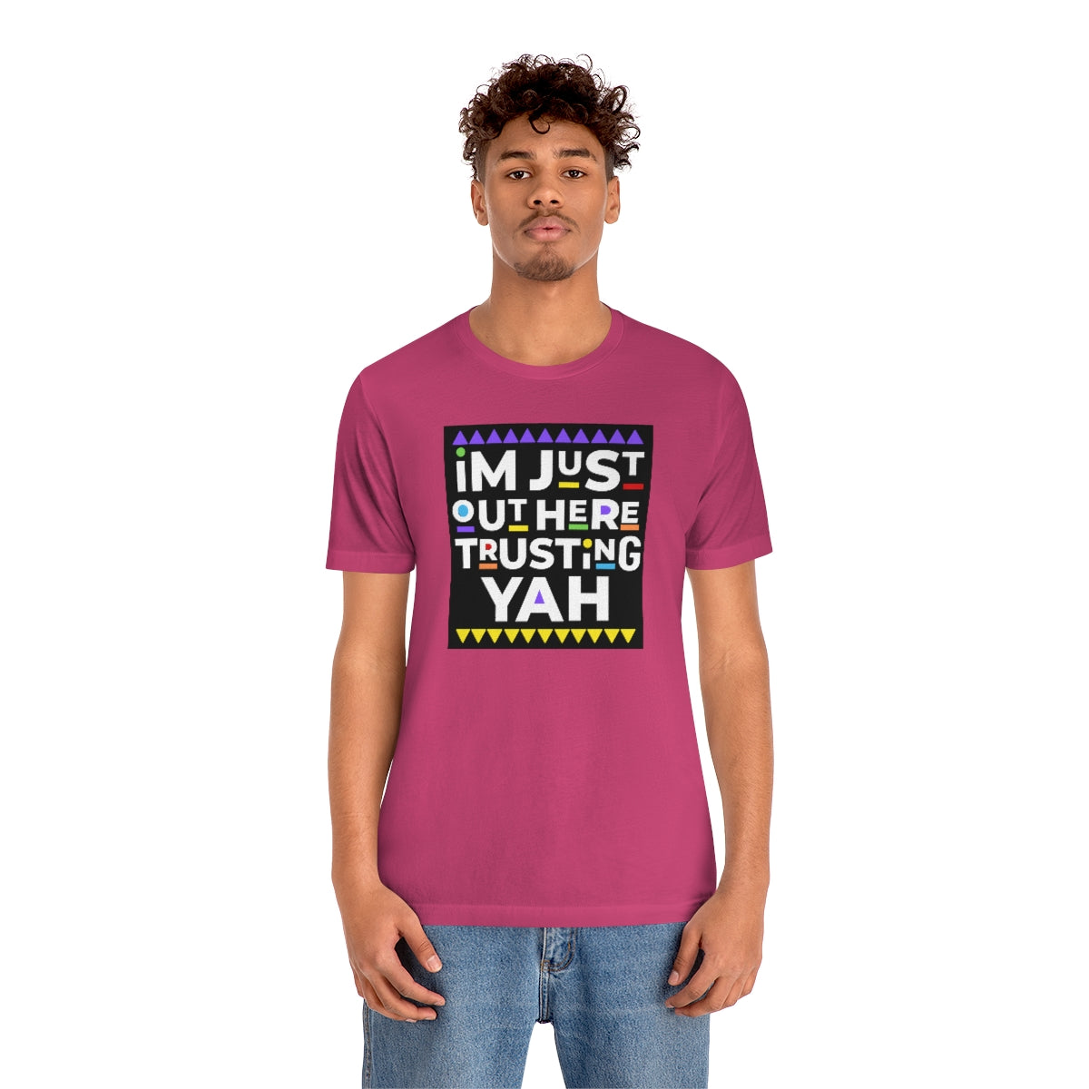 TRUST YAH Unisex Jersey Short Sleeve Tee