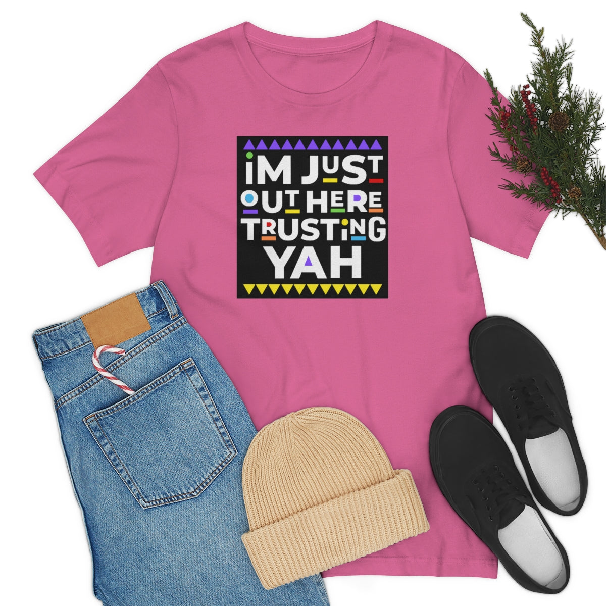 TRUST YAH Unisex Jersey Short Sleeve Tee