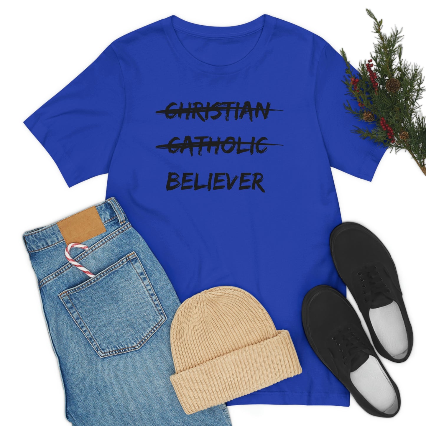 BELIEVER Unisex Jersey Short Sleeve Tee