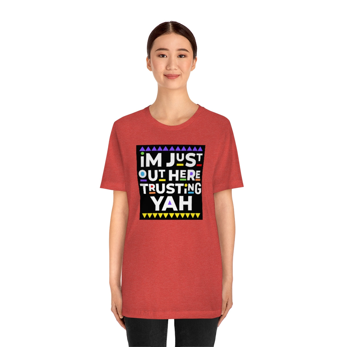 TRUST YAH Unisex Jersey Short Sleeve Tee