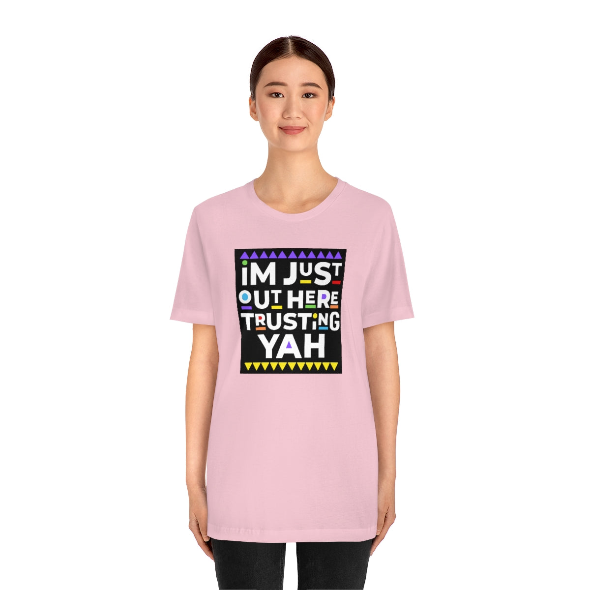 TRUST YAH Unisex Jersey Short Sleeve Tee