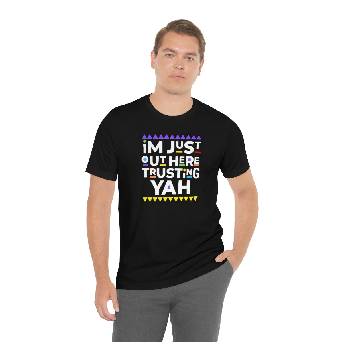 TRUST YAH Unisex Jersey Short Sleeve Tee