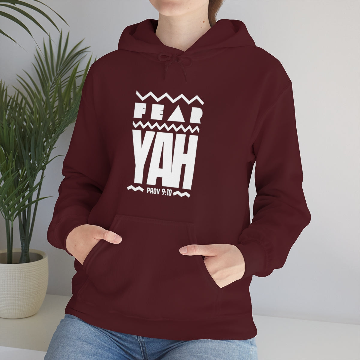 FEAR YAH Unisex Heavy Blend™ Hooded Sweatshirt