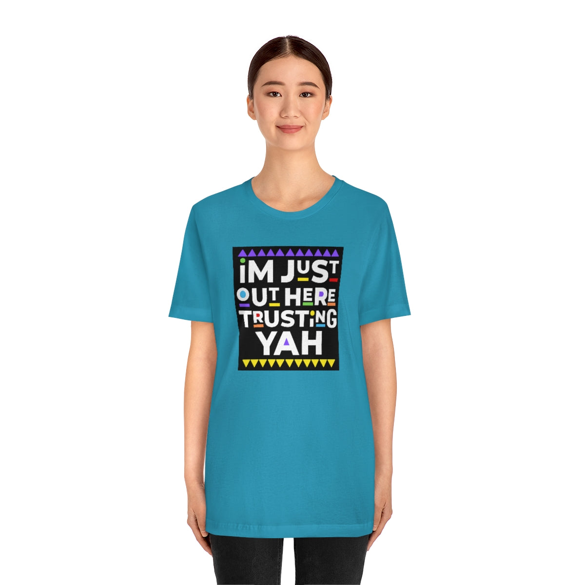 TRUST YAH Unisex Jersey Short Sleeve Tee