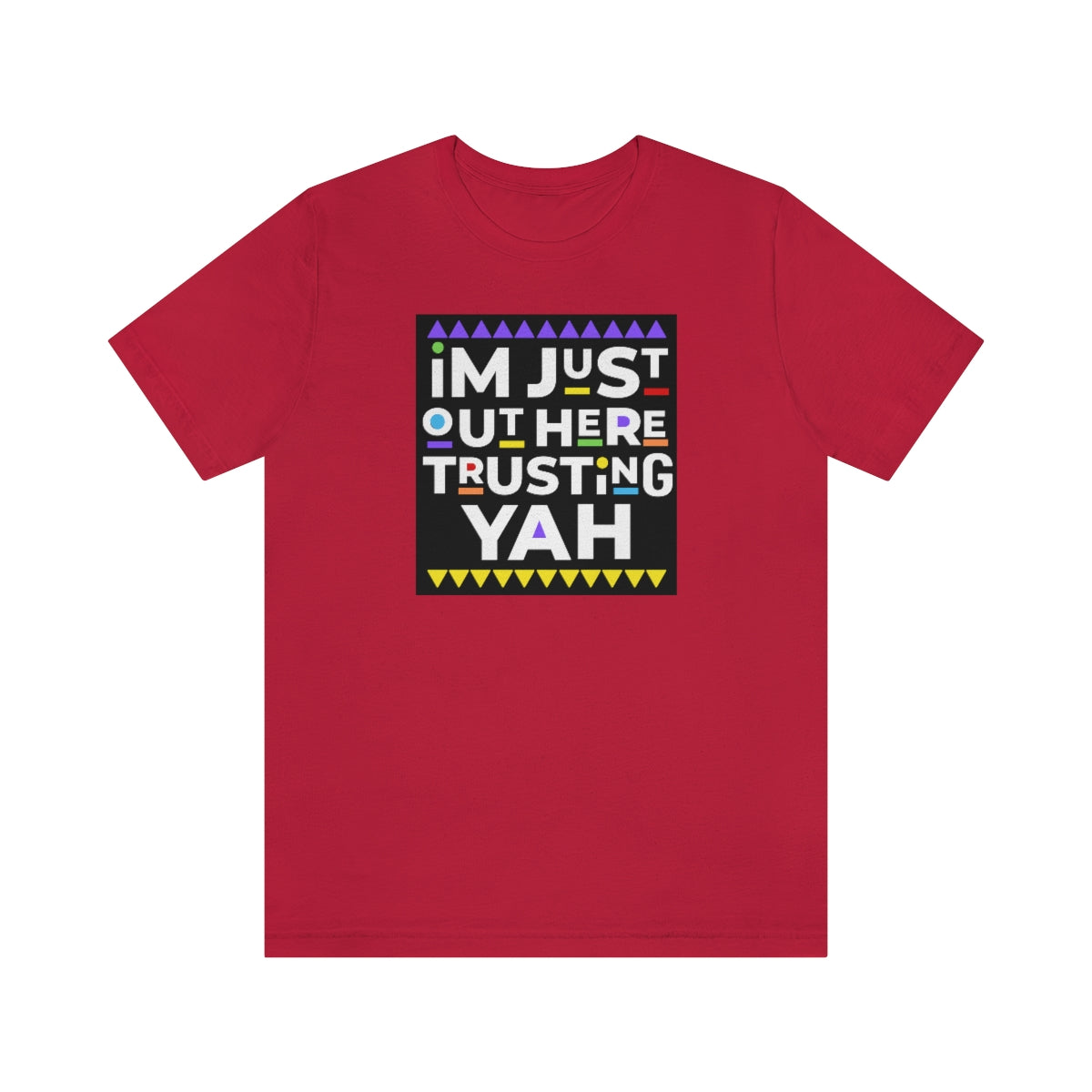 TRUST YAH Unisex Jersey Short Sleeve Tee