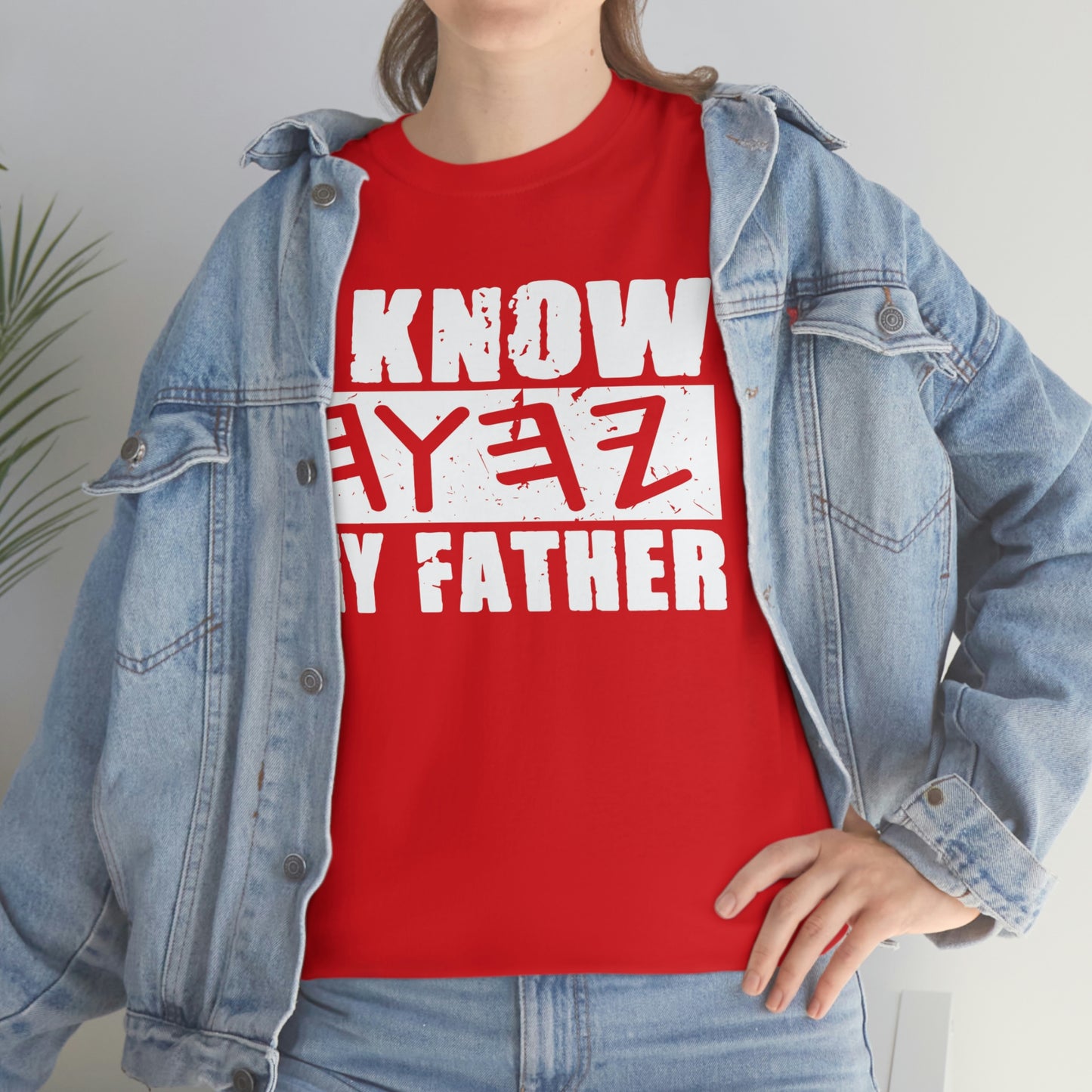 I Know My Father Unisex Heavy Cotton Tee