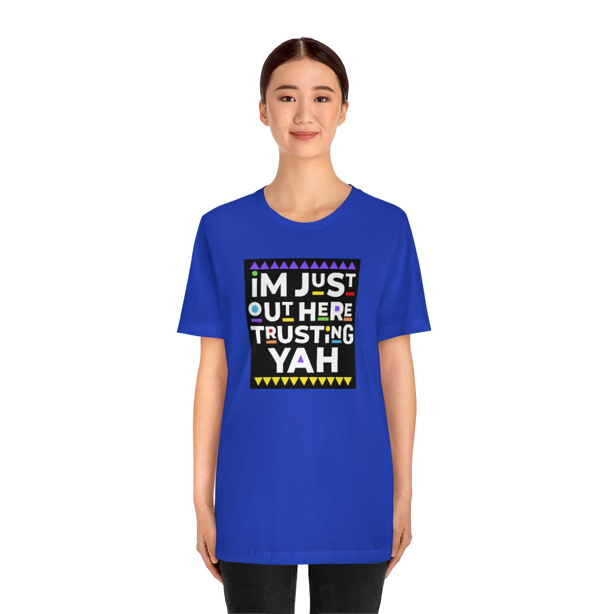 TRUST YAH Unisex Jersey Short Sleeve Tee