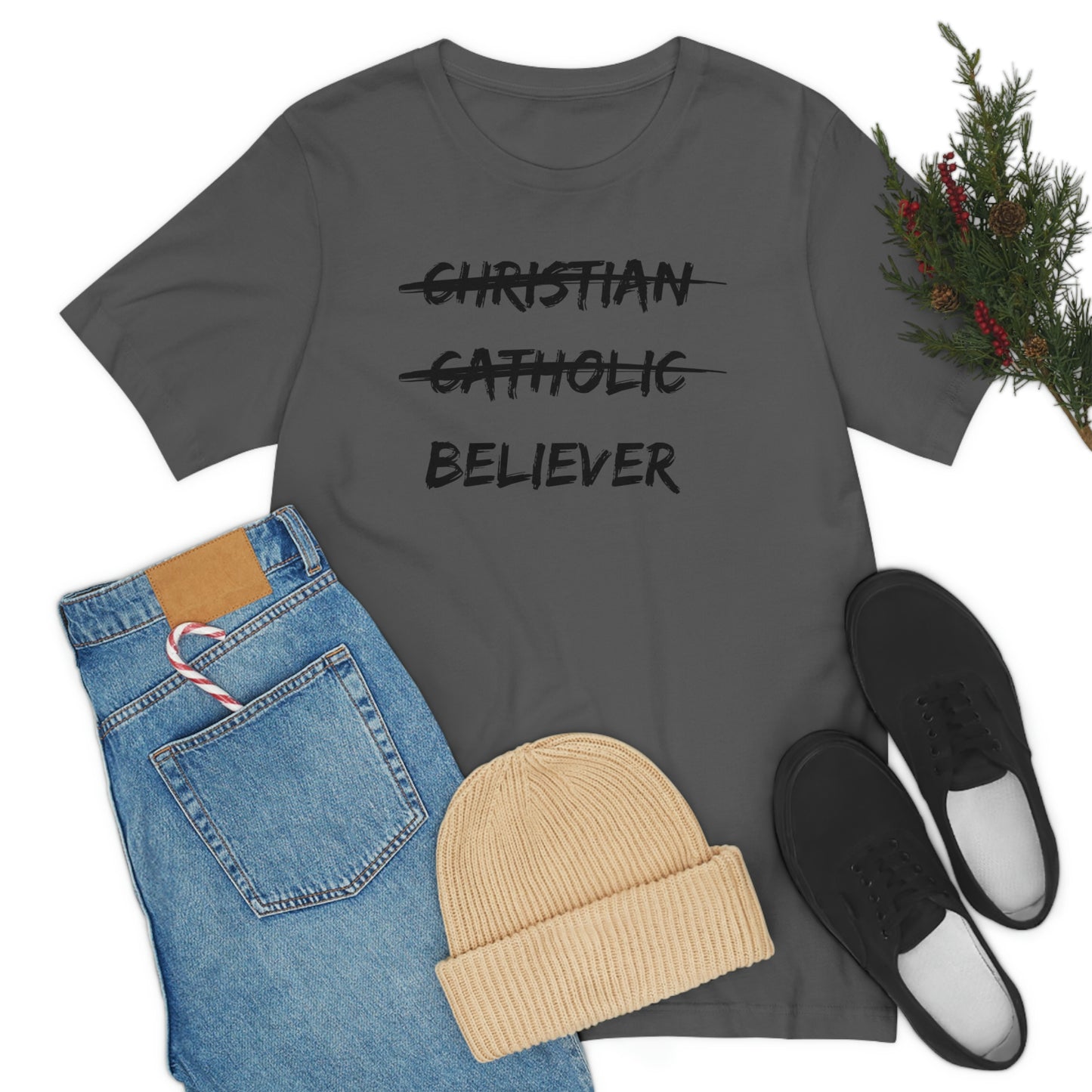 BELIEVER Unisex Jersey Short Sleeve Tee